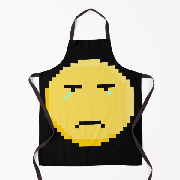 Item preview, Epic face pixel emoji meme pin sticker designed and sold by CyberPunk2088.