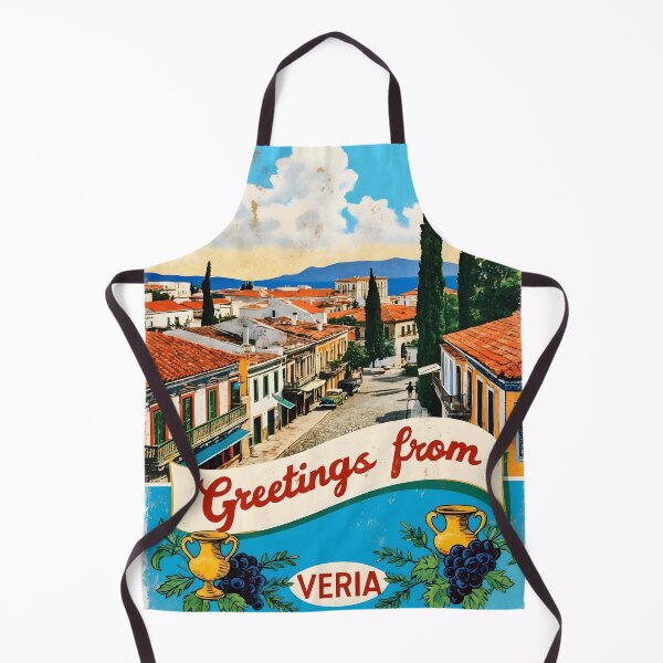 Item preview, Veria Central Macedonia Greece Postcard Vintage Retro Travel Vintage designed and sold by TravelPostcardGems.