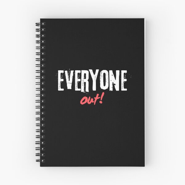 Item preview, "everyone out!" designed and sold by DEESprint.