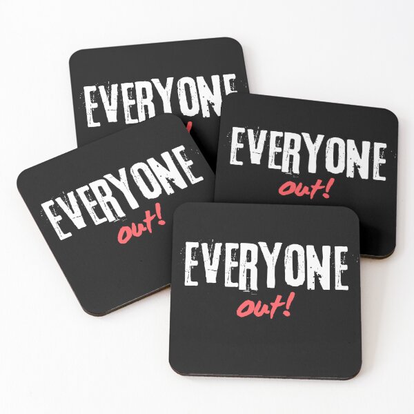 Item preview, "everyone out!" designed and sold by DEESprint.
