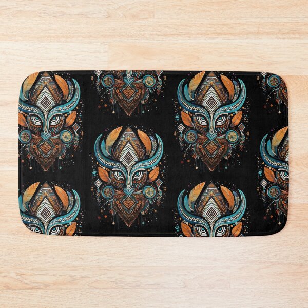 Item preview, Cute Nature Mask | Gods & Masks Collection | Dark Background designed and sold by monkeybusiness.pt.