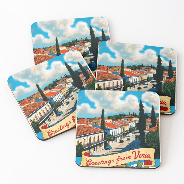 Item preview, Greetings from Veria Central Macedonia Greece Postcard Vintage Retro Travel Vintage designed and sold by TravelPostcardGems.