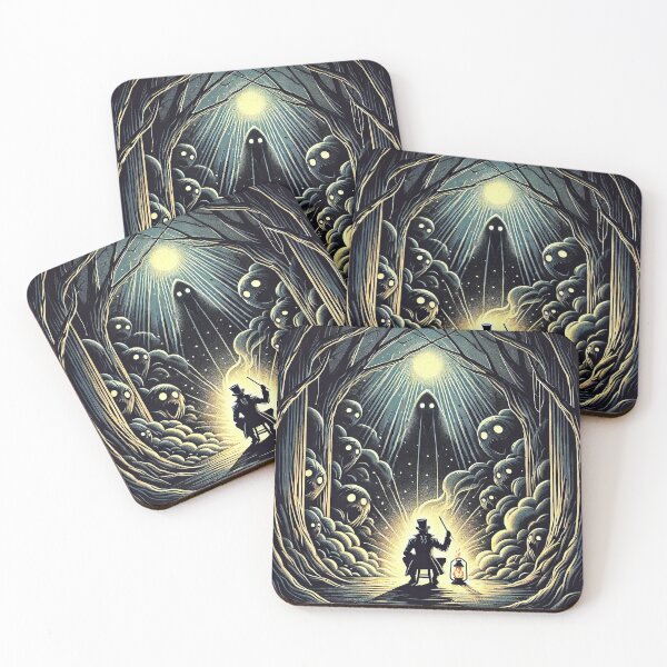 Item preview, Whispers in the Dark: A Tribute to MrBallen's Mysterious World designed and sold by prkpuriku.