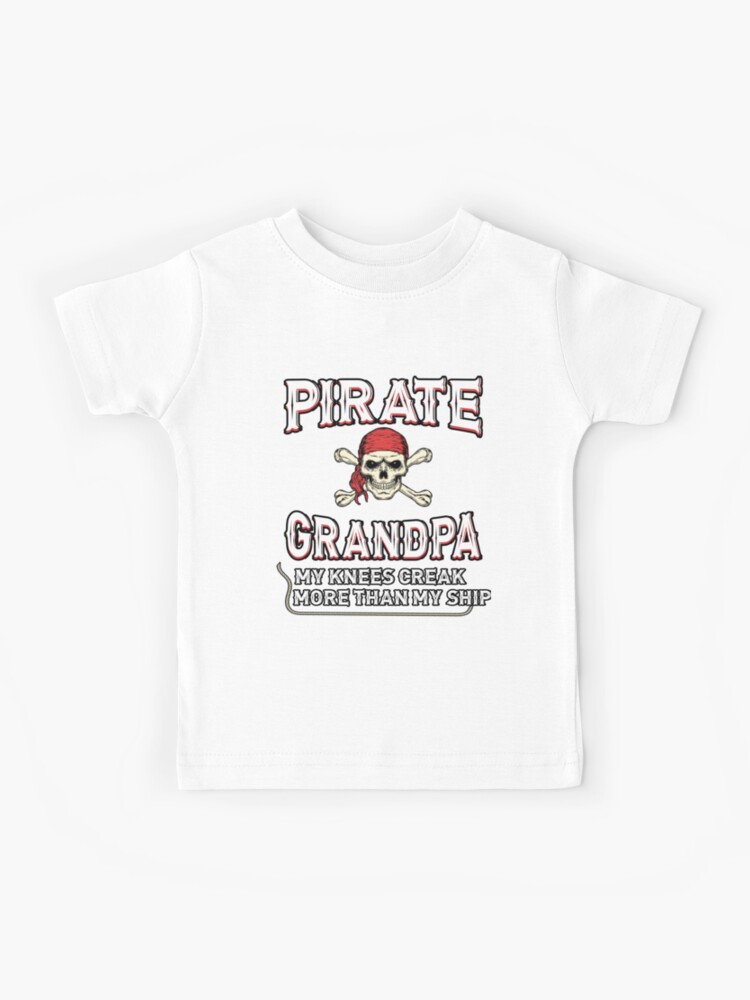 pirate grandpa, pirate shirt, pirate gifts