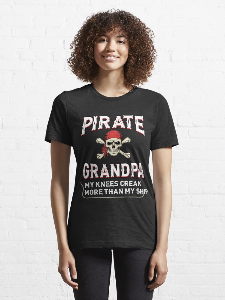 pirate grandpa, pirate shirt, pirate gifts