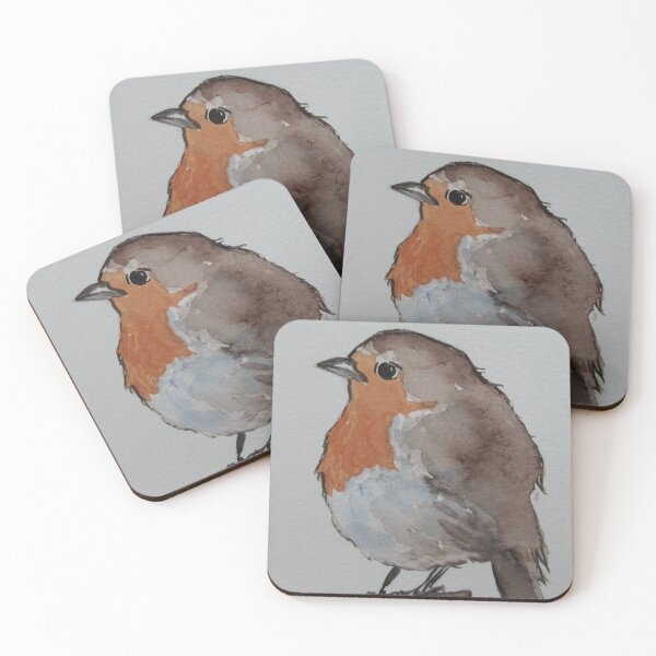 Item preview, Robin 2. Watercolour on 10x15cm watercolour paper. designed and sold by crowleyronan123.