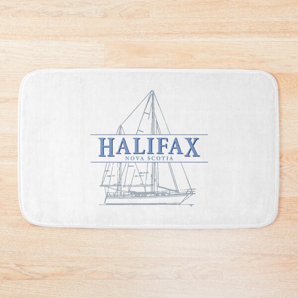 Item preview, Halifax Nova Scotia Vintage Sailboat Design designed and sold by Futurebeachbum.