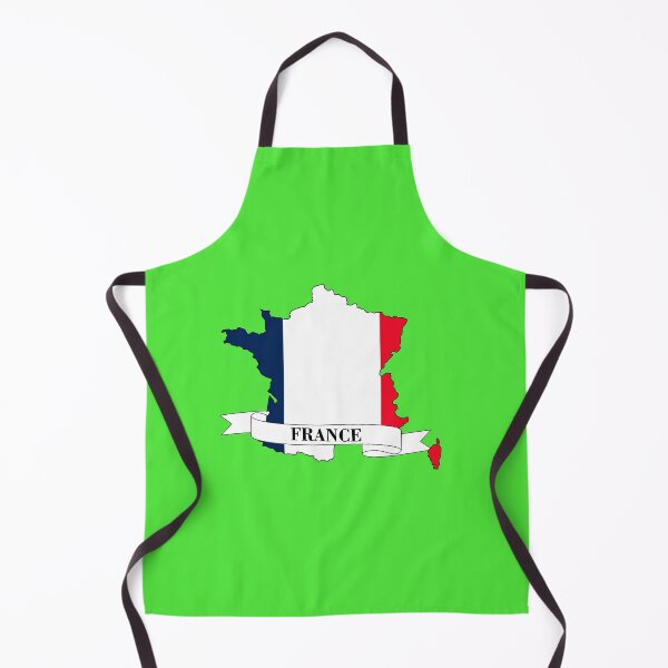Item preview, France flag map designed and sold by visual adventures.