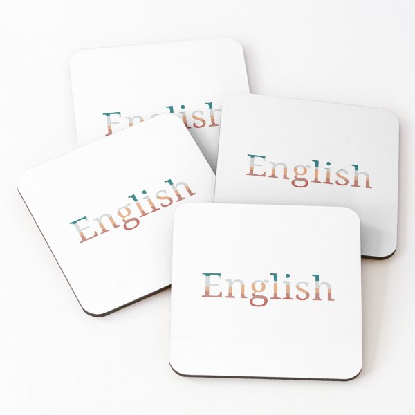 Item preview, English school subject sticker label  designed and sold by AmyJStickers.