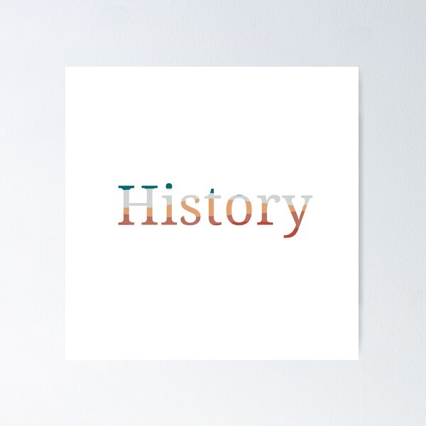 Item preview, History school subject sticker label  designed and sold by AmyJStickers.