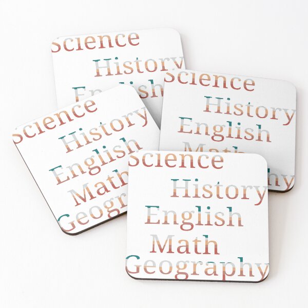 Item preview,  school subject sticker label pack designed and sold by AmyJStickers.