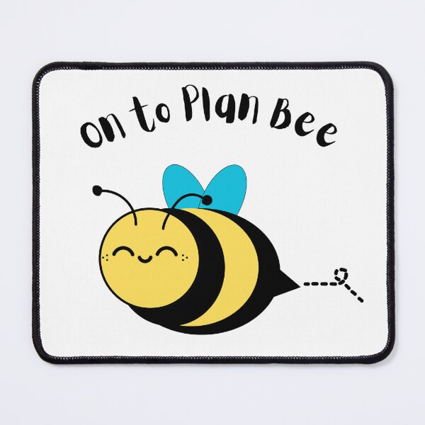 Item preview, On to Plan Bee - Funny Bee Design designed and sold by LaughingLabCoat.