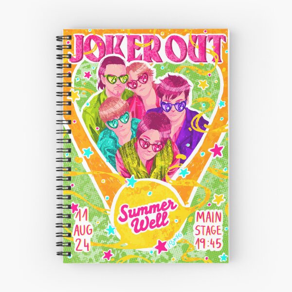 Item preview, Joker Out Summer Well Festival 2024 Poster designed and sold by ioamyg.
