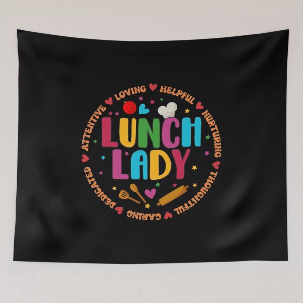 Item preview, Lunch Lady, Love Teacher, Teacher Apprecation, Love My Student, Back To School designed and sold by Jose Art Studio.