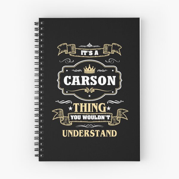 Item preview, It Is A Carson Thing You Wouldn't Understand Carson Name Shirt designed and sold by GensBarlow.