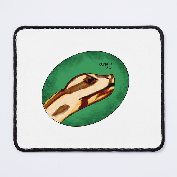 Item preview, Angry Cottonmouth Snake designed and sold by Cinderpaw1.