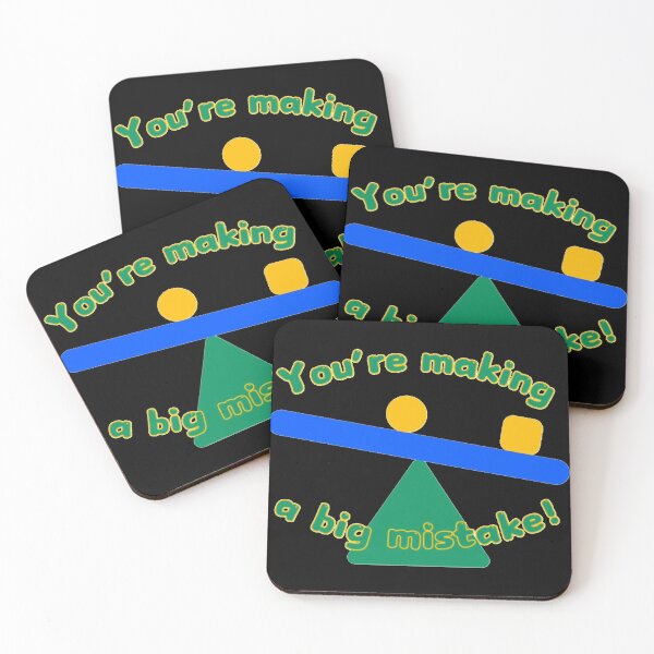 Item preview, You’re making a big mistake! designed and sold by Kid Wits Ink  "Wise enough to leave a lasting impression!".