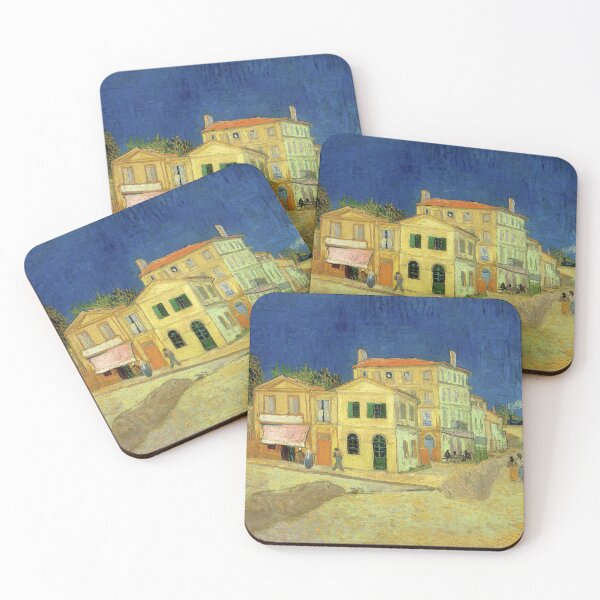 Item preview, Yellow House Vincent van Gogh painting Van Gogh Landscape designed and sold by ArtUnova.