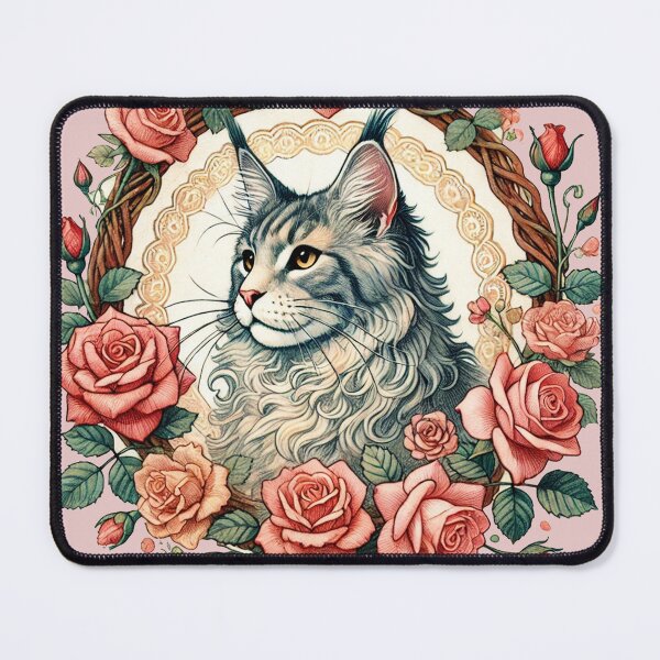Item preview, Dilute Calico Maine Coon Cat designed and sold by FrictionMaxxing.