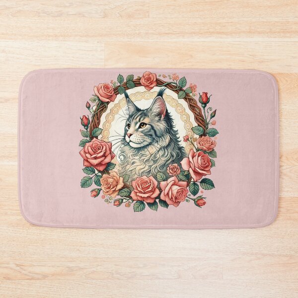Item preview, Dilute Calico Maine Coon Cat designed and sold by FrictionMaxxing.