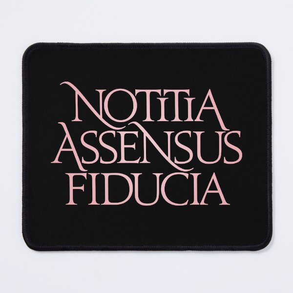 Item preview, Notitia, assensus, fiducia. v.2 designed and sold by x1brett.