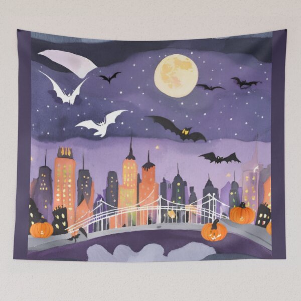 Item preview, Halloween in New York designed and sold by artbymire.
