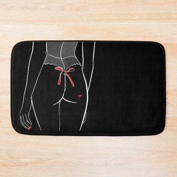 Item preview, pearl buttocks and small bow designed and sold by Culturesensible.