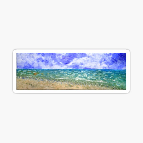 'Arcadia Beach' Sticker