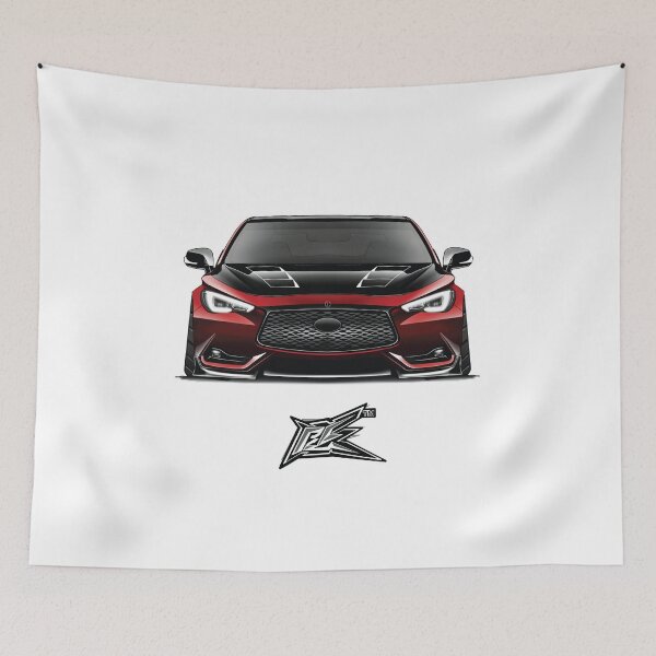 Item preview, q60 coupe red  designed and sold by NaquashM.