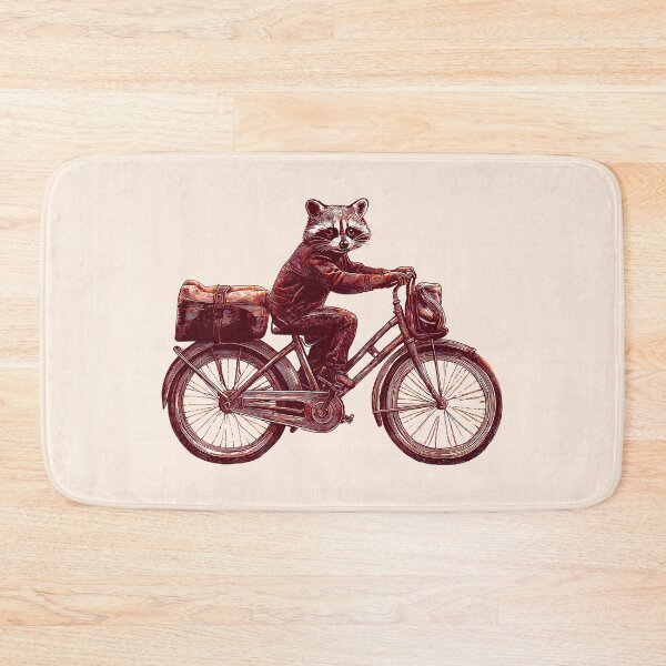 Item preview, Raccoon on a bike  designed and sold by typicalartguy.