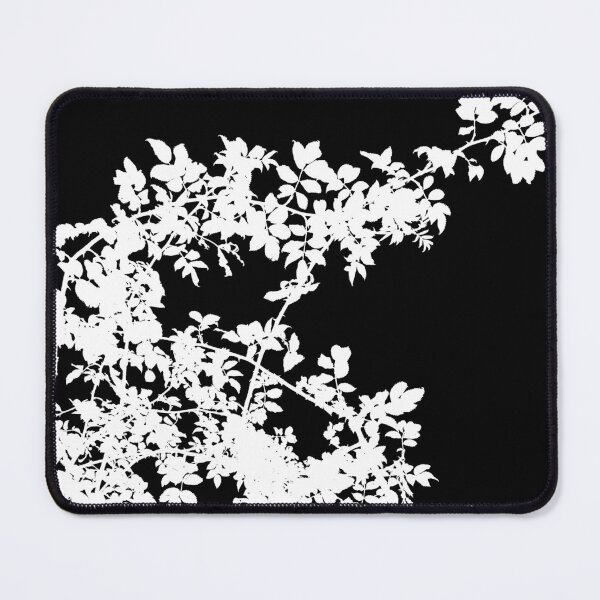 Item preview, Wild rose 2, monochrome sketch effect, inverted. designed and sold by paulboizot.