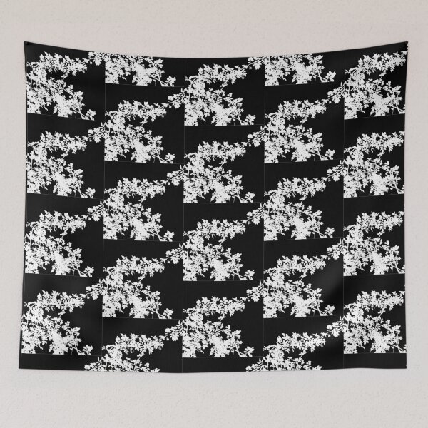 Item preview, Wild rose 2, monochrome sketch effect, inverted. designed and sold by paulboizot.