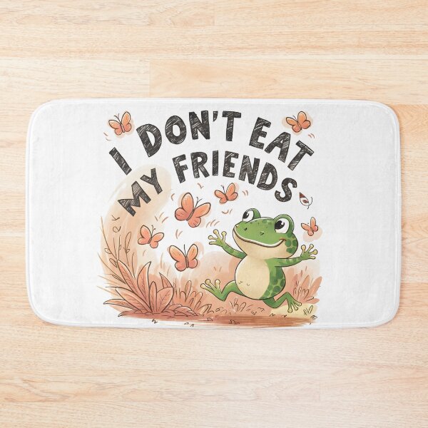 Item preview, Frog cute happy life : i don't eat my friends designed and sold by KennerTH.