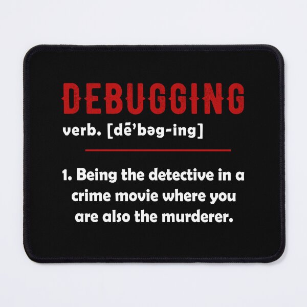 Item preview, Debugging dictionary styled Definition  designed and sold by FernaRoje.