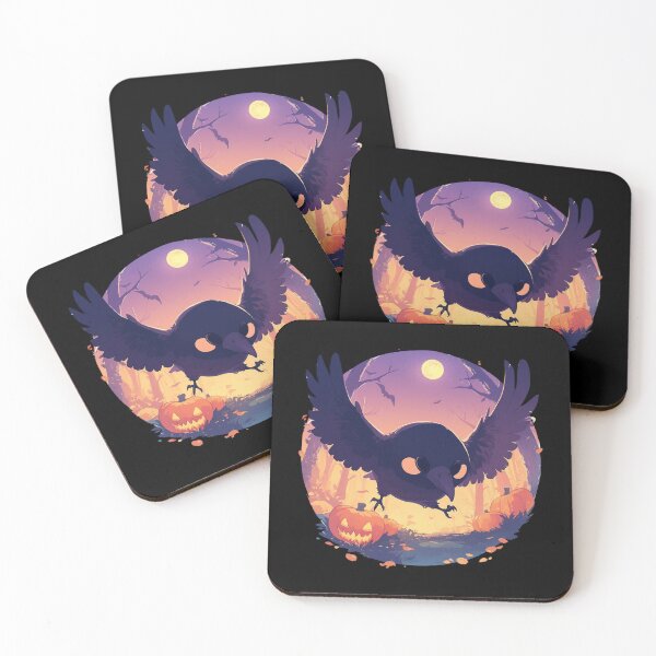 Item preview, Raven // Halloween // Crow // halloween gift // for kids // edgar allan poe designed and sold by SMARTKIT  DESIGNAGENCY.