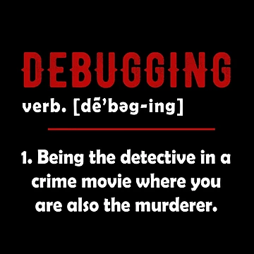 Artwork thumbnail, Debugging Definition Funny Gift Computer Programmer Programming Coding Code IT Tech Support by FernaRoje