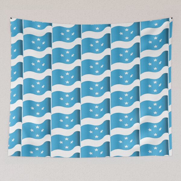 Item preview, Micronesia Flag designed and sold by HarveyHandcraftsandDesigns.
