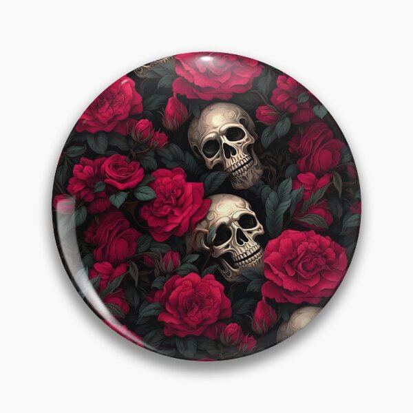Item preview, Skulls and Roses 2 designed and sold by TrendTonicCo.