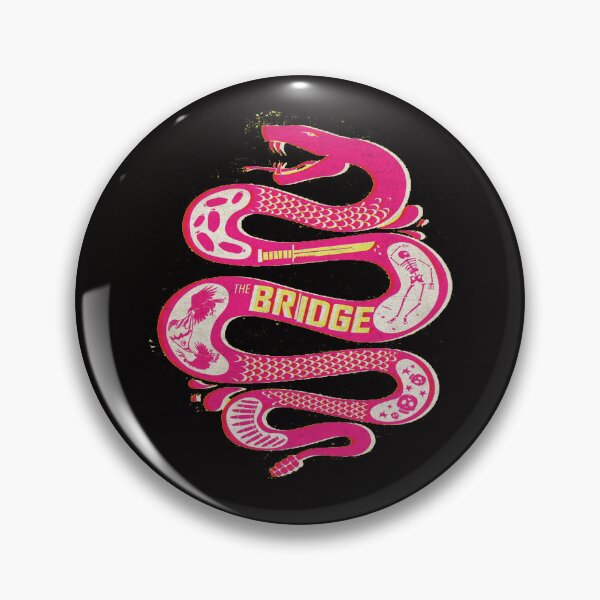 Item preview, psychedelic pink snake poster redesign designed and sold by Ratatatts.