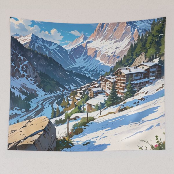 Item preview, Chamonix Valley, France designed and sold by Worldscape Wonders.