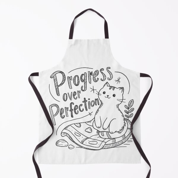 Item preview, Persevering kitten: Progress Over Perfection designed and sold by KennerTH.