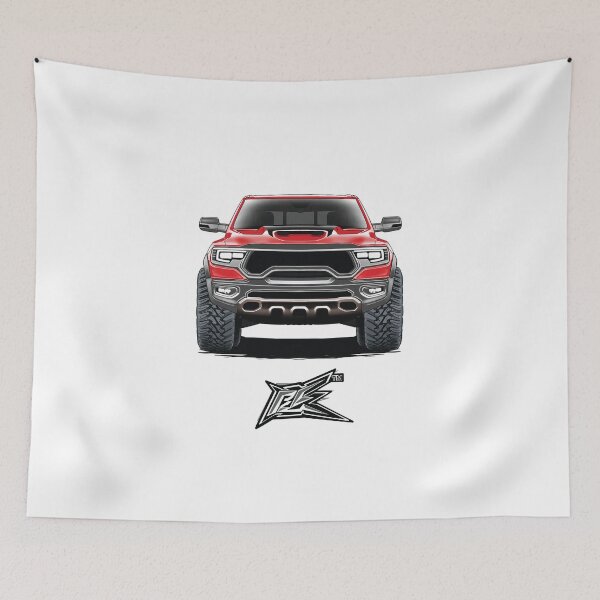 Item preview, baja truck red  designed and sold by NaquashM.