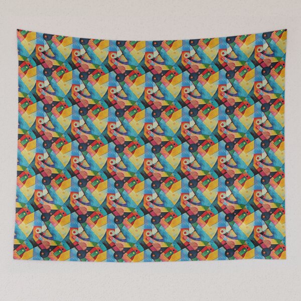Item preview, Between Curves and Angles: Abstractions designed and sold by MidArtForge.
