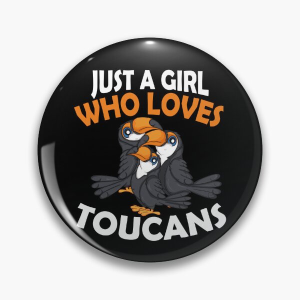 Item preview, Toucan Lover Girls Exotic Bird Gift Women Toucan designed and sold by DSWShirts.