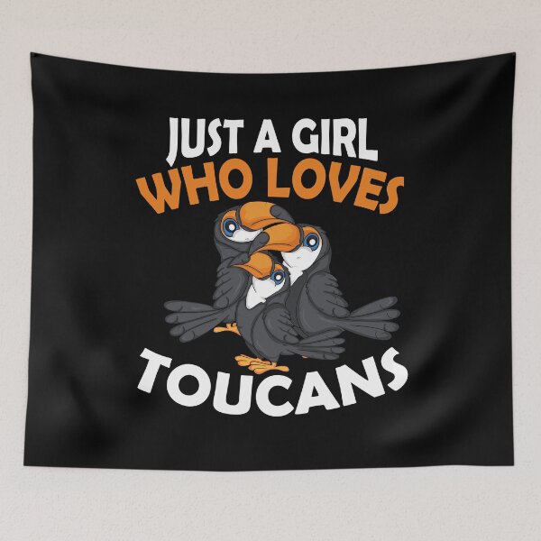 Item preview, Toucan Lover Girls Exotic Bird Gift Women Toucan designed and sold by DSWShirts.
