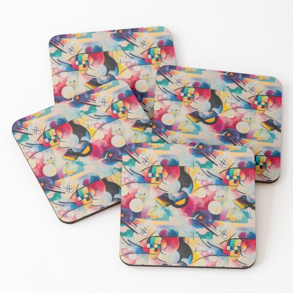 Item preview, Between Curves and Angles: Abstractions designed and sold by MidArtForge.