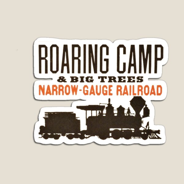 Item preview, Vintage Roaring Camp and Big Trees Narrow Gauge Railroad designed and sold by QuayTradingCo.