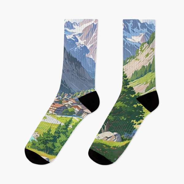Item preview, Beautiful Landscape, Chamonix Valley, France designed and sold by Worldscape Wonders.