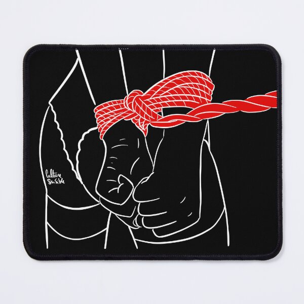 Item preview, woman handcuffed with ropes designed and sold by Culturesensible.