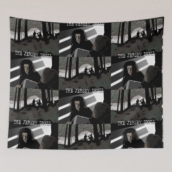 Item preview, The X-Files s1e5 The Jersey Devil poster designed and sold by blacksnowcomics.